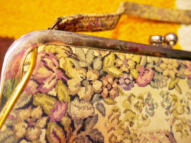 1960年代ヴィンテージ貴婦人ゴブラン織りバッグ | 大阪・阿部野の