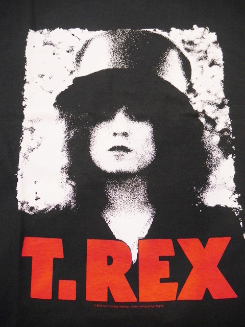 T. REX (PIXELATED)マーク・ボランロックTシャツ | 大阪・阿部野の 