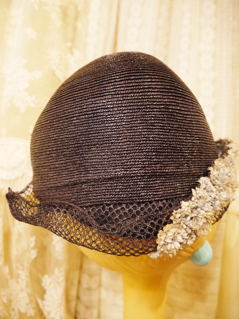 ヨーロッパ古着40sフランスアンティークレトロ帽子 | 大阪・阿部野の 