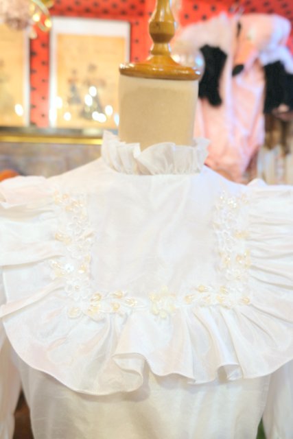 ヨーロッパ古着70sヴィンテージロマンティックドレス | 大阪・阿部野のヨーロッパレディース古着Gogh